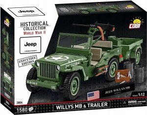 Cobi Executive Edition Willys MB & Trailer 4