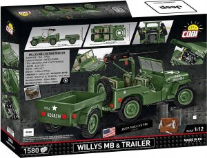 Cobi Executive Edition Willys MB & Trailer 5
