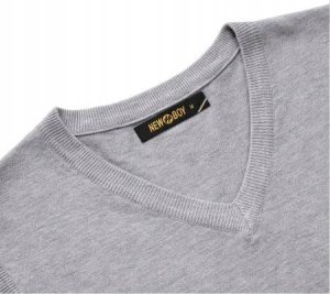 New Boy Bezrękawnik pulower sweter męski kamizelka bez rękawów XL szary 3