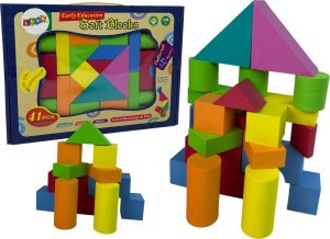 LeanToys Klocki Piankowe Konstrukcyjne 41 Elementów Dla Dzieci LEAN Toys 1