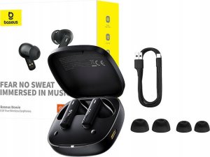 Słuchawki Baseus Bowie E19 czarne 9