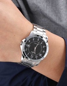 Zegarek Casio ZEGAREK MĘSKI CASIO MTP-V004D-1B (zd047d) + BOX NoSize 6