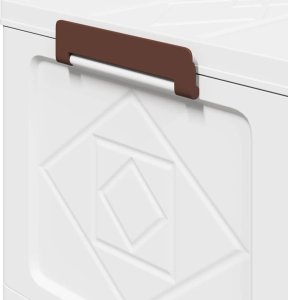 vidaXL vidaXL Skrzynia do przechowywania z kółkami, 2-poziomowa, 75 L 10