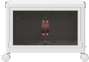 vidaXL Skrzynia do przechowywania z kółkami, 28 L, 48x29,5x33 cm 4