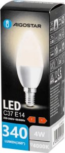 Aigostar  Żarówka LED A5 C37 E14 4W 4000K FOR DINO LED A5 C37 E14 4W 4000K FOR DINO 5