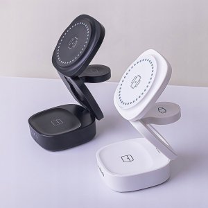 MaxLife  Maxlife wireless charger MXWC-06 15W 3in1, white 9