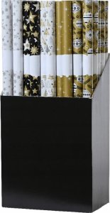 Kaemingk Świąteczny papier do pakowania prezentów 70x200cm prezentowy ozdobny 1