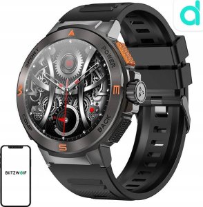 Smartwatch Blitzwolf Smartwatch BlitzWolf BW-AT5 AMOLED 1.43" IP67 Bluetooth 5.3 (czarny) 5