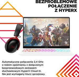 Laptop HP HP OMEN 14-fb0030nw Ultra 9 185H 14,0"2.8K OLED 400nits 120Hz 32GB DDR5 SSD1TB RTX 4070 8GB Cam1080p Win11 2Y Ceramic White 11