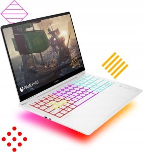 Laptop HP HP OMEN 14-fb0030nw Ultra 9 185H 14,0"2.8K OLED 400nits 120Hz 32GB DDR5 SSD1TB RTX 4070 8GB Cam1080p Win11 2Y Ceramic White 5