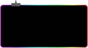 Podkładka LeanToys Podkładka Pod Mysz Klawiaturę Z Oświetleniem LED 30x80cm LEAN Toys 3