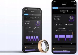 Smart Ring Colmi R03 r. 12 Złoty (069178) 7