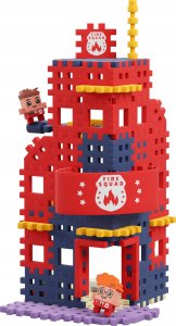 Marioinex Klocki Waffle mini - Remiza strażacka 280 elementów 2