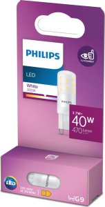 Philips BULB LED G9 40W 470LM 3000K WH ND STR6 1