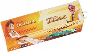 Marioinex Klocki Mini Waffle Autka 50 elementów Autko Wycigowe Turkusowe 4