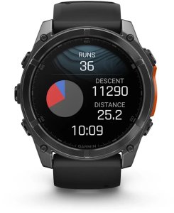 Zegarek sportowy Garmin Fenix 8 AMOLED Czarny  (010-02905-00) 6