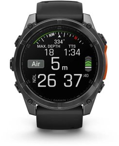 Zegarek sportowy Garmin Fenix 8 AMOLED Czarny  (010-02905-00) 7