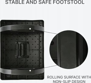 Zeyxo Przenośny podnóżek masażer pod biurko GA04 2