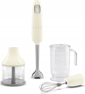 Blender Smeg Blender ręczny z akc. Smeg HBF03CREU kremowy 1