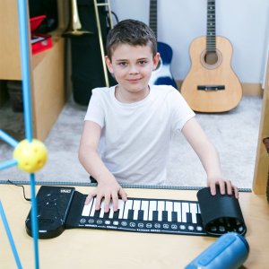 DNA DNA ROLL 49 keyboard zwijany gumowy przenośny klawisze organy 3