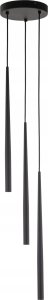 Lampa wisząca TK Lighting LAMP PENDANT PIANO G9 3X8W BK 2