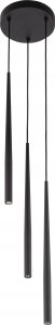 Lampa wisząca TK Lighting LAMP PENDANT PIANO G9 3X8W BK 3