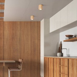 Lampa sufitowa TK Lighting LAMP CEILING EVE WOOD GU10 10W 4