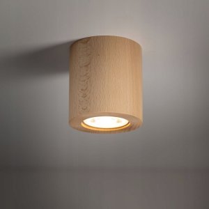 Lampa sufitowa TK Lighting LAMP CEILING EVE WOOD GU10 10W 5