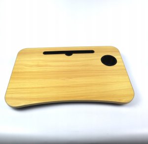 Zeyxo Składany stolik pod laptopa podstawka do łóżka śniadaniowy duży GA06 3