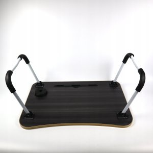 Zeyxo Składany stolik pod laptopa podstawka do łóżka śniadaniowy duży GA06 5