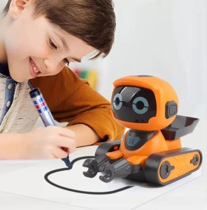Swede Emo Robot Chwytający Sterowany Markerem Zabawka Interaktywna dla Dzieci LED 2