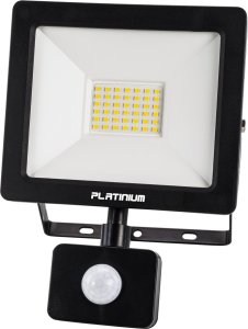 Naświetlacz Platinium Reflektor energooszczędny z czujnikiem detektorem ruchu LED halogen 30W 1