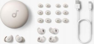 Słuchawki Soundcore Słuchawki douszne Soundcore A20 do spania beżowy 2