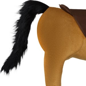 Tectake Koń na kółkach, pluszowy, realistyczny projekt - 29 x 76 x 85 cm 10