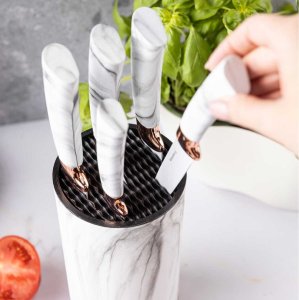 KingHoff ZESTAW 5 NOŻY KUCHENNYCH W STOJAKU KINGHOFF KH-7800 4