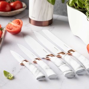 KingHoff ZESTAW 5 NOŻY KUCHENNYCH W STOJAKU KINGHOFF KH-7800 5