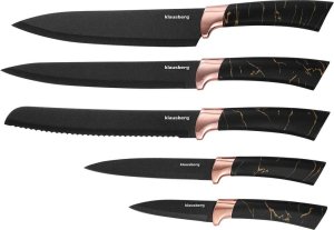 KingHoff ZESTAW 5 NOŻY KUCHENNYCH W BLOKU KINGHOFF KH-7768 5