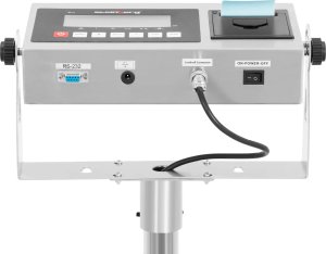 Steinberg Waga platformowa z drukarką etykiet LCD 100 x 100 cm 800 kg / 100 g Waga platformowa z drukarką etykiet LCD 100 x 100 cm 800 kg / 100 g 5