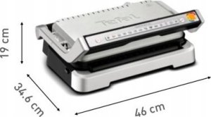 Grill elektryczny Tefal Grill OptiGrill XL GC784D30 4