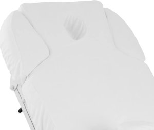 Physa Łóżko stół do masażu tatuażu SPA podgrzewany AVIGNON - biały Łóżko stół do masażu tatuażu SPA podgrzewany AVIGNON - biały 5