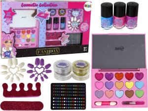 LeanToys Zestaw Piękności 2w1 Do Robienia Makijażu Paznokci 27 El. LEAN Toys 1