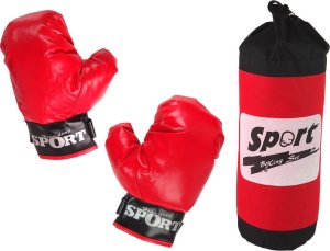 LeanToys Zestaw Bokserski Worek Rękawice Bokserskie Boxing Set LEAN Toys 1