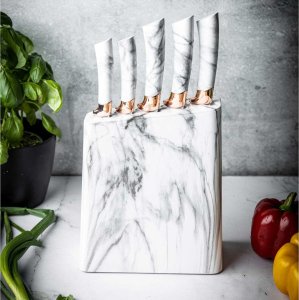 KingHoff ZESTAW 5 NOŻY KUCHENNYCH W BLOKU KINGHOFF KH-7769 2
