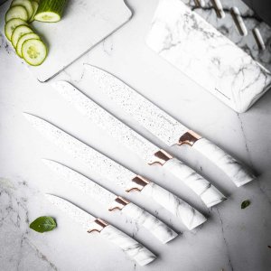 KingHoff ZESTAW 5 NOŻY KUCHENNYCH W BLOKU KINGHOFF KH-7769 6