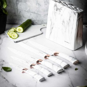 KingHoff ZESTAW 5 NOŻY KUCHENNYCH W BLOKU KINGHOFF KH-7769 7