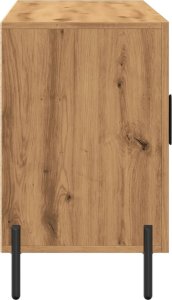 vidaXL Komoda, dąb artisan, 100x36x60 cm 4