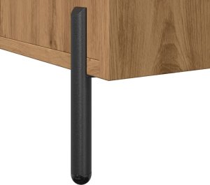 vidaXL Komoda, dąb artisan, 100x36x60 cm 7