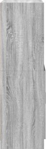 vidaXL vidaXL Szafka kuchenna, szary dąb sonoma, 57x41,5x131,5 cm 5