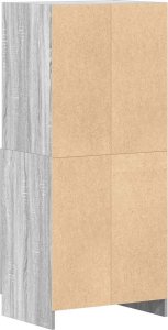 vidaXL vidaXL Szafka kuchenna, szary dąb sonoma, 57x41,5x131,5 cm 6