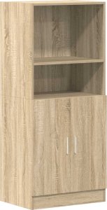 vidaXL vidaXL Szafka kuchenna, dąb sonoma, 57x41,5x131,5 cm 2